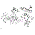 REAR PLASTICS - 2015 CFMOTO CFORCE 800 X8