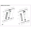 REAR SHOCK ABSORBER - 2025 CFMOTO ZFORCE 950 Trail
