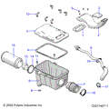 ENGINE: AIR INTAKE SYSTEM - 2021 POLARIS SPORTSMAN 450 HO