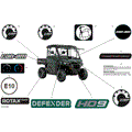 BODY - DECALS - 2023 CAN AM DEFENDER HD9 DPS CAB