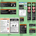 Warning Label Driving by CF Moto