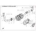 CVT AIR PIPE & SIDE COVER - 2025 CFMOTO CFORCE 600