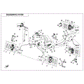 BRAKE SYSTEM (RH PARKING) - 2021 CFMOTO CFORCE 600