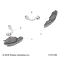 BODY: HANDGUARDS - 2021 POLARIS SCRAMBLER XP 1000 S 55"