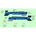 DECAL KIT (ROYAL BLUE) - 2023 CFMOTO UFORCE 600