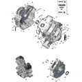 ROTAX - CRANKCASE - 2025 CAN AM DEFENDER HD9 DPS - STEALTH BLACK - 62" WIDTH