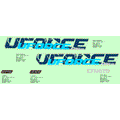 DECAL KITS (TWILIGHT BLUE) - 2025 CFMOTO UFORCE 1000 XL