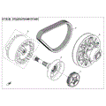 CLUTCH AND CVT ASSY - 2017 CFMOTO UFORCE 800 EPS