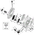 ROTAX - ENGINE LUBRICATION - 2023 CAN AM OUTLANDER 500 2X4