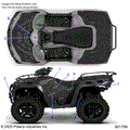 BODY: DECALS GRAPHIC - 2026 POLARIS SPORTSMAN 570 EPS PREMIUM