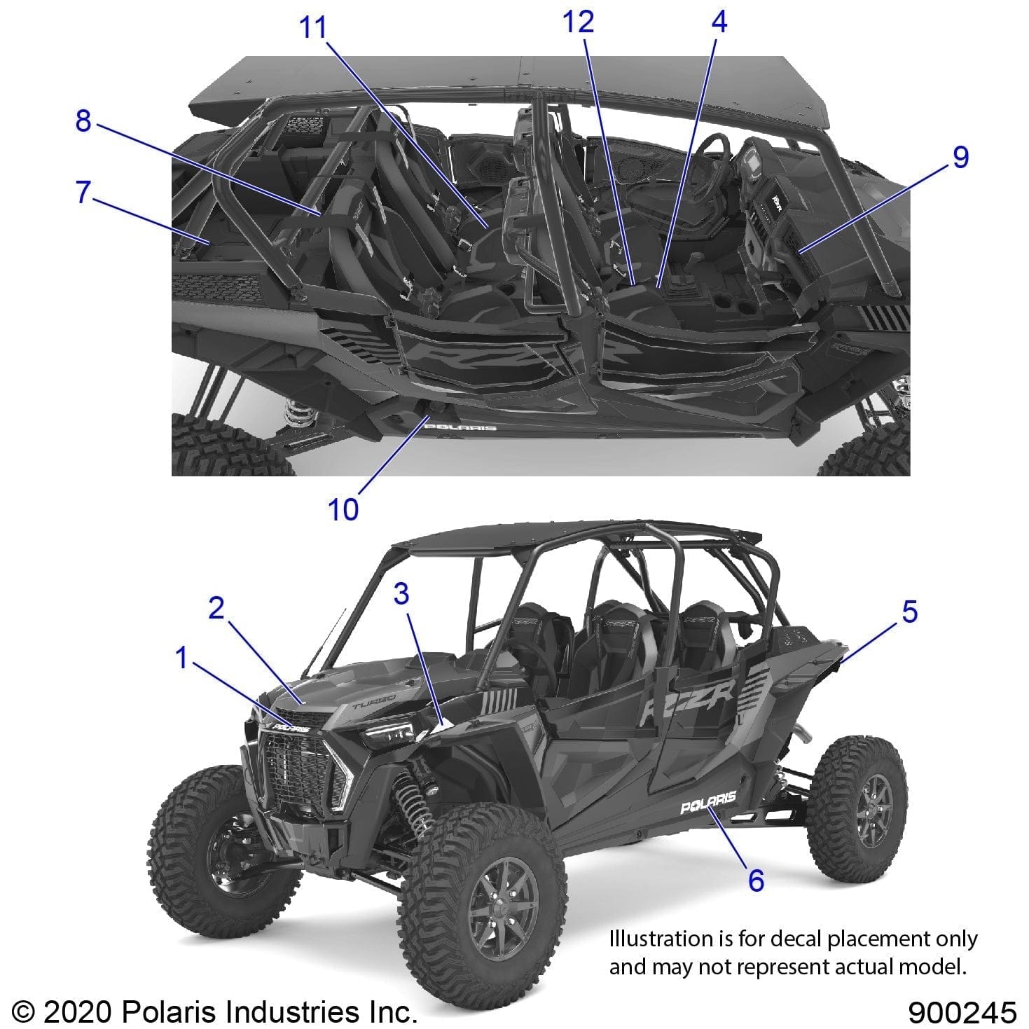 Badge, Polaris by Polaris 5265545 Offroad_OEM Hardware