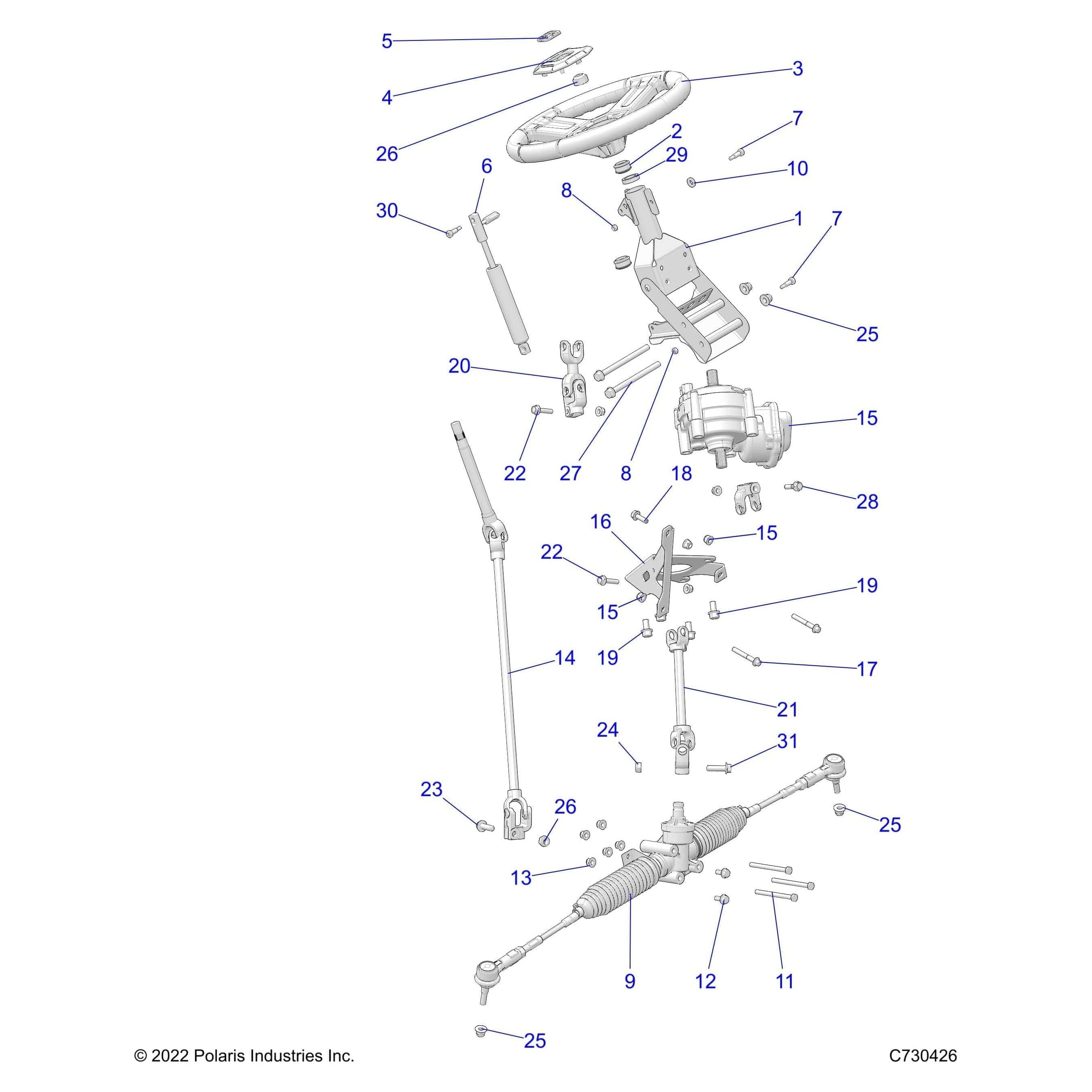 Badge-Polaris Star Sm by Polaris 5269901 Offroad_OEM Hardware
