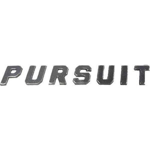 Badge-Pursuit-Flat,Chr by Polaris 5458315-156 Tank Badge