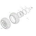DRIVE - REAR WHEELS - 2023 CAN AM MAVERICK SPORT 1000R X XC