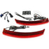 Parts Unlimited Drop Ship Saddlebag Accessory Red Bagz LED Saddlebag Lights by Custom Dynamics CD-INDBAG-SWN-R