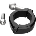 Ball Mount Aluminum Clamp 1-1/4" Handlebars Black by Ciro