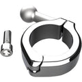 Ball Mount Aluminum Clamp 1-1/4" Handlebars Chrome by Ciro