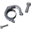 Ball Mount Aluminum Clamp 1-1/8" 1-1/4" Handlebars Chrome by Ciro