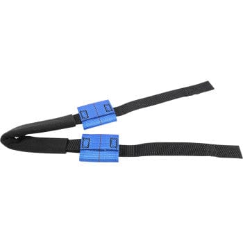 Bar-Harness Handlebar Tie-Down Blue by Canyon Dancer 37205 Tie Down / Ratchet Strap