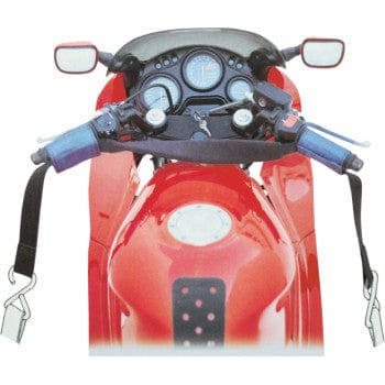 Bar-Harness Handlebar Tie-Down Red by Canyon Dancer 37105 Tie Down / Ratchet Strap
