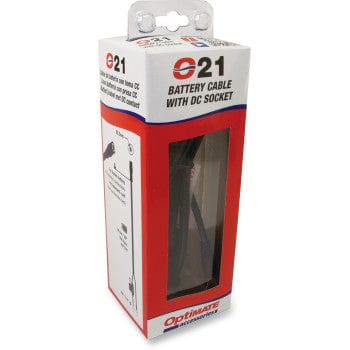 Battery Lead to 2.5 mm Barrel Adapter 40" by Tecmate O-21 Battery Charger Accessory