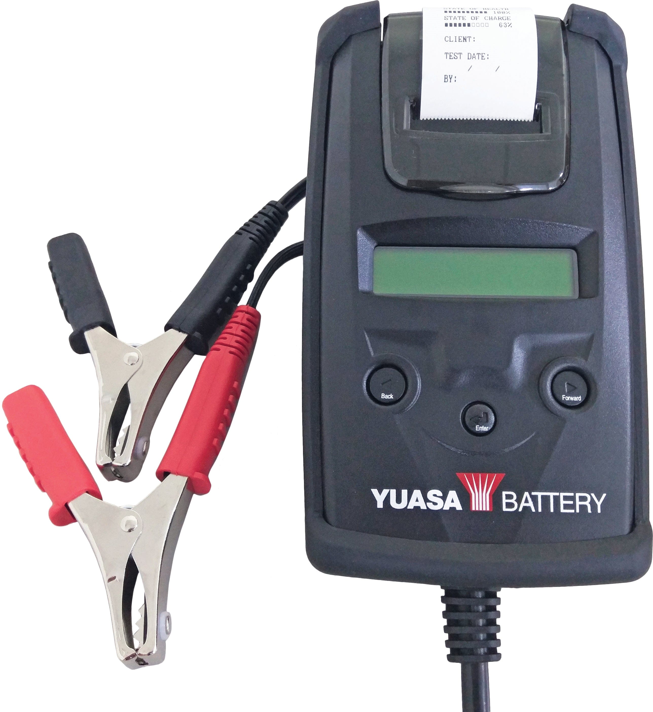 Western Powersports Battery Charger Battery Tester W/Printer by Yuasa YUA00BTY01P