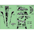 DECAL (BLACK) - 2016 CFMOTO ZFORCE 800 Trail
