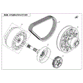 CLUTCH AND CVT ASSY - 2019 CFMOTO UFORCE 800