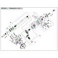 TRANSMISSION SYSTEM (2) - 2022 CFMOTO ZFORCE 950 HO Sport