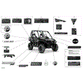DECALS - XT - 2020 CAN AM COMMANDER 1000R EFI