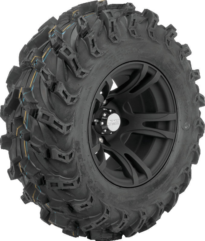 QuadBoss QBT672 Radial Mud Tire - 26x9R12 8-Ply for Powersports Vehicles