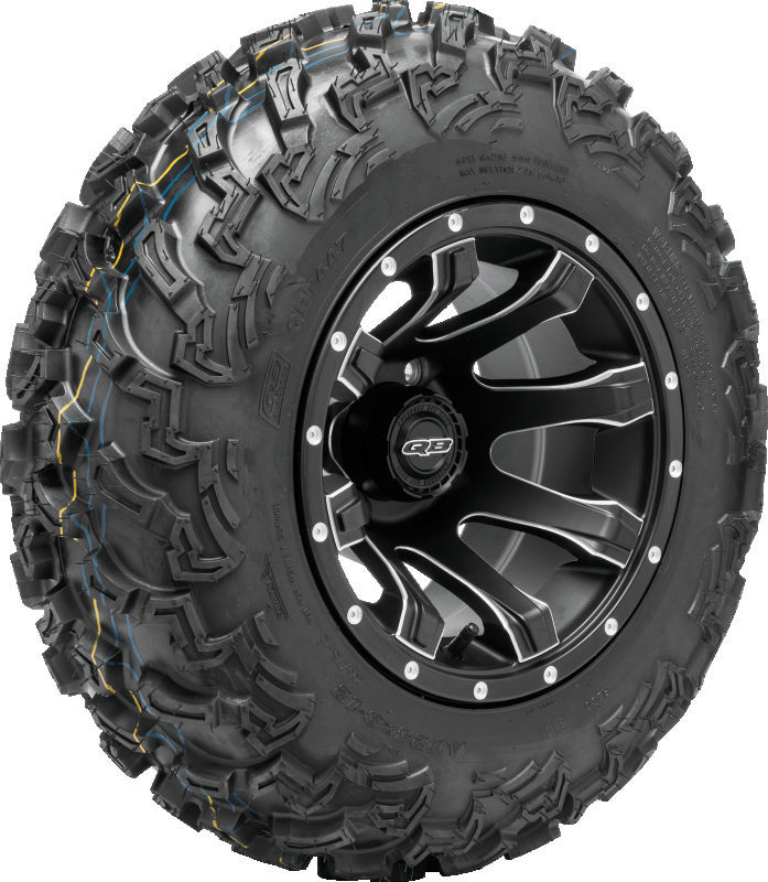 QuadBoss QBT447 Utility Tire * 24x8-12, 6-Ply for Powersports Vehicles