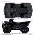 BODY: DECALS STANDARD - 2026 POLARIS SPORTSMAN 570 EPS TRAIL