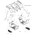 BODY: REAR CAB and FOOTWELL - 2022 POLARIS SPORTSMAN TOURING 850 48"