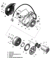 ROTAX - MAGNETO AND ELECTRIC STARTER - 2022 CAN AM OUTLANDER MAX 1000R EFI XT