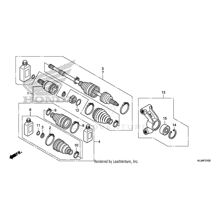 Bearing, Angular Ball (37X72X37) by Honda 91056-HL3-A01 OEM Hardware 91056-HL3-A01 Off Road Express Peach St