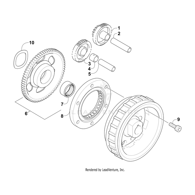 Bearing,Needle Roller-31X39X18 By Arctic Cat 0832-079 OEM Hardware 0832-079 Off Road Express