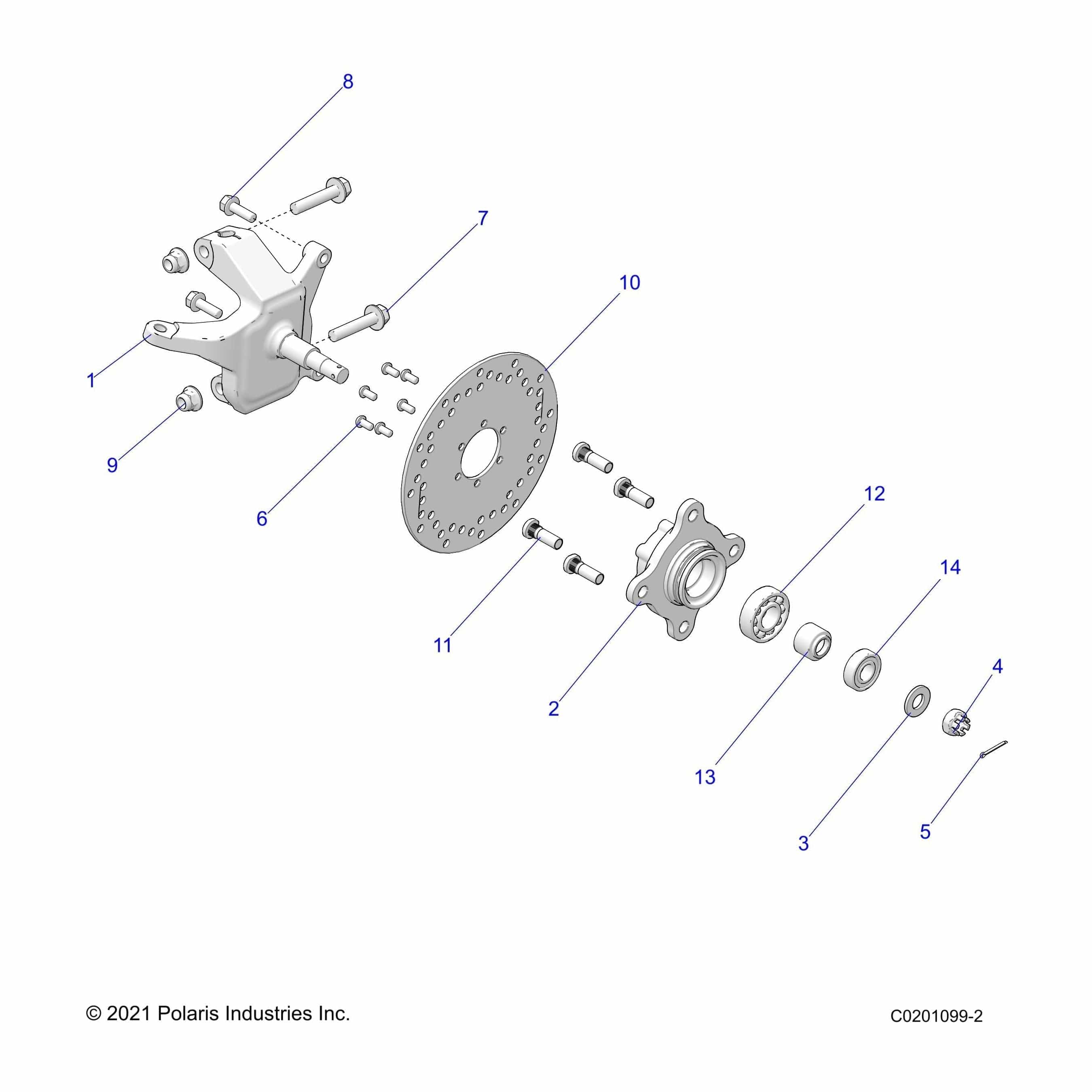 Bearing-Wheel,6204-Llu by Polaris 3515847 OEM Hardware P3515847 Off Road Express