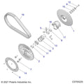 Polaris UTV/ATV Heavy Duty Drive Belt 12.50 Cd by Polaris
