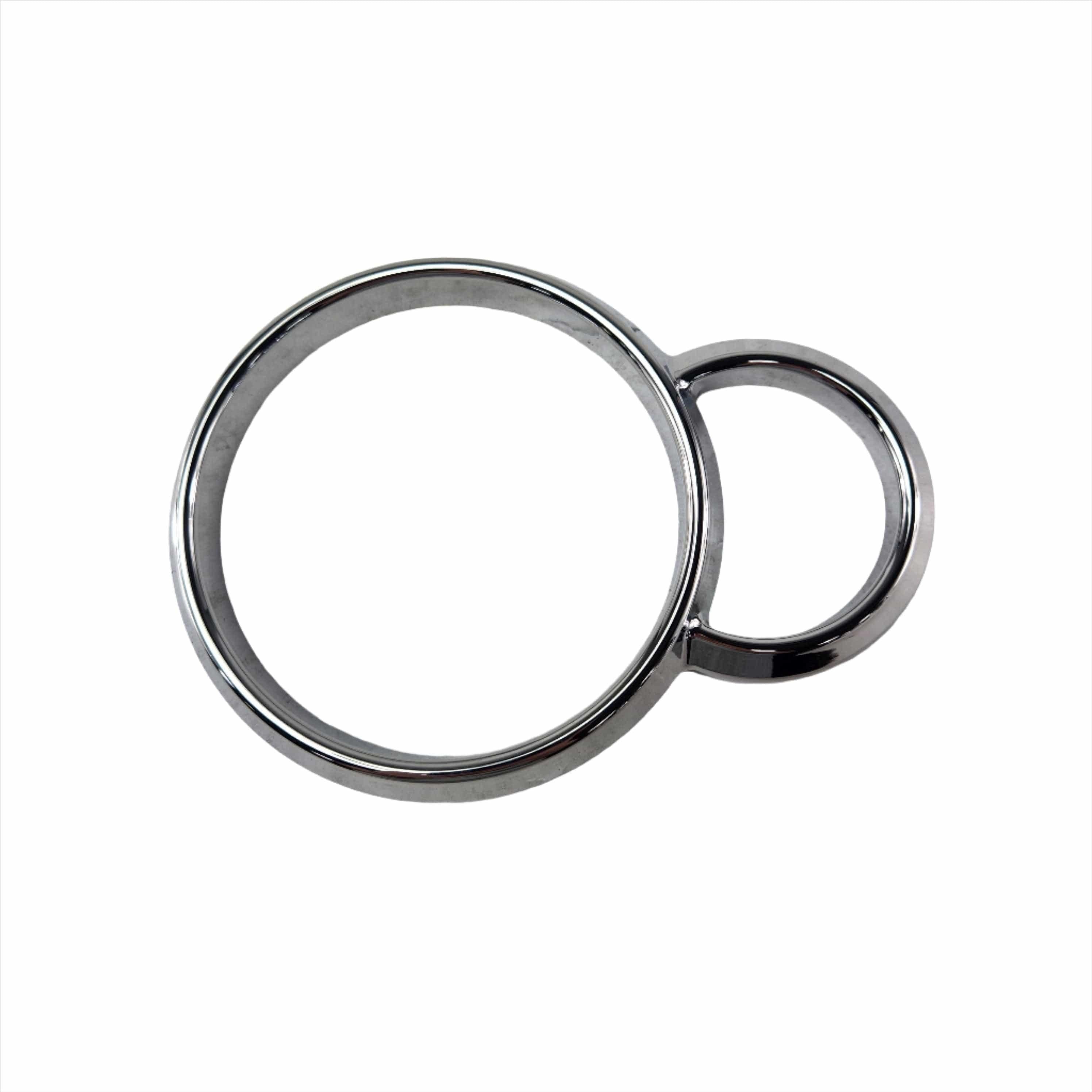 Bezel, Rings, Chrome by Polaris 5437068-156 Gauge Bezel