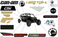 BODY - DECALS - 2023 CAN AM MAVERICK MAX TURBO RR RS