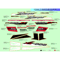 DECAL KIT - 2015 CFMOTO ZFORCE 800 EX