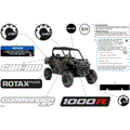 BODY - DECALS - 2024 CAN AM COMMANDER 1000R EFI XT - WILDLAND CAMO - 64" WIDTH