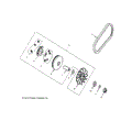 DRIVE TRAIN: PRIMARY CLUTCH - 2021 POLARIS PHOENIX 200
