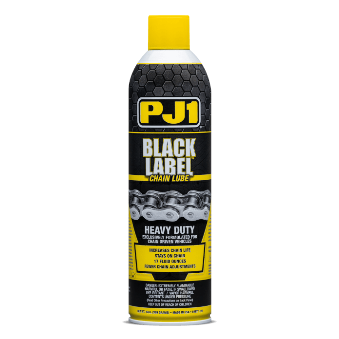 Black Label Chain Lube 13Oz by PJ1 45311 Chain Care