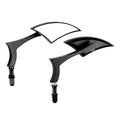 Black Spear Rear View Mirrors by Kemimoto
