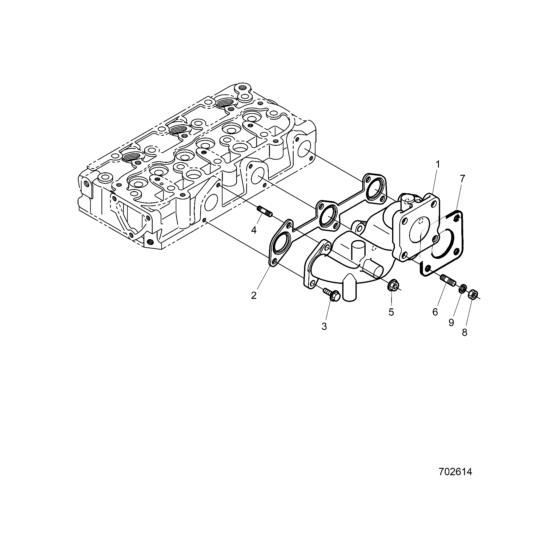 Bolt,Stud by Polaris 3070743 OEM Hardware P3070743 Off Road Express