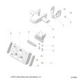 Bracket-License Plate,Na by Polaris