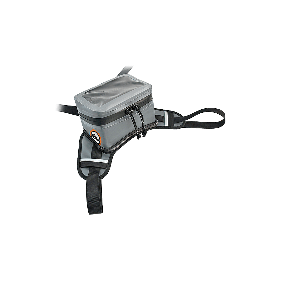 Buckin Roll Tank Bag Grey by Giant Loop BNR20-G Tank Bag
