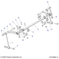 Bushing-Sway Bar by Polaris 5456496 OEM Hardware P5456496 Off Road Express